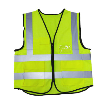 理联 LN-BX15 反光背心 多口袋款 荧光绿、10件/包