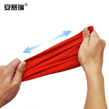 安赛瑞 乳胶清洁手套 防水防油劳保橡胶手套 厨房清洁防护手套（长30cm） 1双装 28702