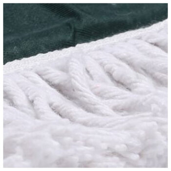 冰禹 BYlf-597 绿色拖把替换布 棉纱尘推替换布 90cm替换布10个（不含铁架）