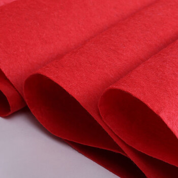 兰诗（LAUTEE）DA8208 地垫婚庆红地毯 开业红毯展会 庆典红毯 拉绒红 3米宽50米长厚约5mm