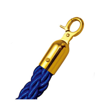 南 LG-S 带锁栏杆绳 S型 钛金头 蓝色 栏杆座专用挂绳1.5米 带锁栏杆绳