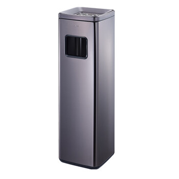 南 GPX-25B 南方电梯座地烟灰桶 黑金 座地垃圾桶垃圾箱果皮桶 酒店大堂电梯口烟灰桶