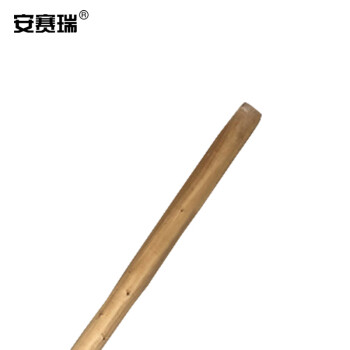 安赛瑞 铁锹木柄 铁锨把锄头把 木质铁锹把 铁路工具 红塑D型75cm 企业定制 军印 26302