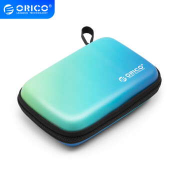 奥睿科(ORICO)多功能数码收纳包 2.5英寸硬盘盒/数据线/充电宝/U盘/HUB分类收纳/防水防震保护包套 HXC25
