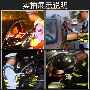 坚冠 猎豹一号酒精测试仪 查酒驾酒精检测仪吹气式指挥棒式警专用同款测酒驾 多人快速吹气 盒装