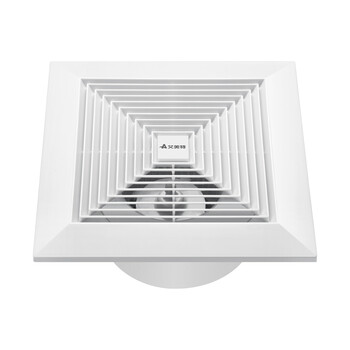 艾美特集成吊顶换气扇开孔600x600mm天花吸顶商用排风扇轻音管道排气扇大风量抽风机工程款XC2006