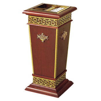 南 GPX-82A 南方宝钻烟灰桶 红木色 落地烟缸垃圾桶酒店宾馆垃圾筒烟灰桶 