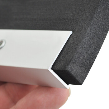 益美得 大号海绵地刮地面刮水器商用地板刮刀卫生间浴室不锈钢杆铝合金清洁刮 65厘米