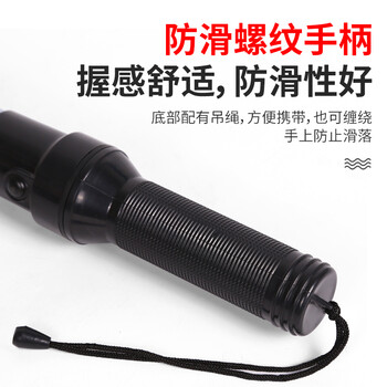 坚冠 交通安全指挥棒 全绿色54cm（配2节1号电池）道路指挥用应急闪光LED灯警示消防棒