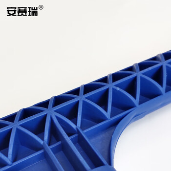 安赛瑞 T架涂水器 上水器毛头 5个装 清洁工具涂 T型架玻璃擦保洁抹水器 蓝色 23993