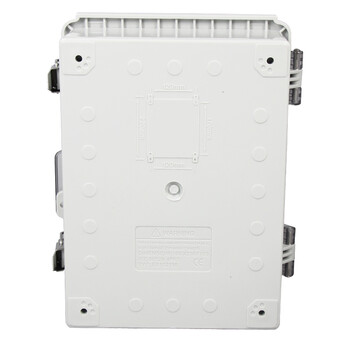 BOWERY户外卡扣式防水盒监控电源箱防水接线盒ABS塑料翻盖密封盒160*210*100透明盖型 1个