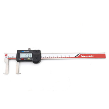 广陆guanglu 扁头内沟槽数显卡尺25-200mm 0.01 电子数显游标卡尺内径内圆不锈钢尺量具115-102