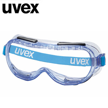 uvex优唯斯 9005714防雾防尘防风沙防飞溅户外骑行眼镜透明镜片防护眼罩 定做 1付