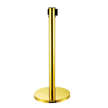 南 HCLG-H 伸缩带栏杆座 钛金 伸缩带栏杆座银行隔离带警戒线围栏护栏排队栏