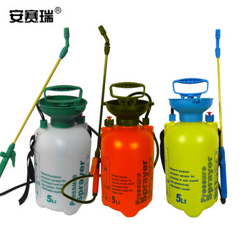 安赛瑞 背负式喷雾器 5L 手动气压式喷壶  26909