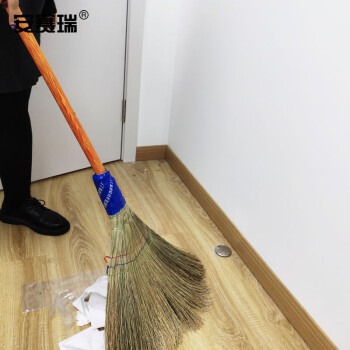 安赛瑞 龙须草扫把 物业环卫扫帚笤帚清洁工具 (5把装) 扫雪工具 车间地面清洁工具24193