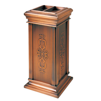 南 GPX-8D01 皇家座地 南方烟灰桶 古铜 商场垃圾桶 酒店落地烟灰桶立式果皮桶商场垃圾筒