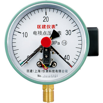 匡建仪表（CONJANT）YXC-150磁助式电接点压力表气压水压表 径向M20*1.5螺纹 0-40mpa 1 1 