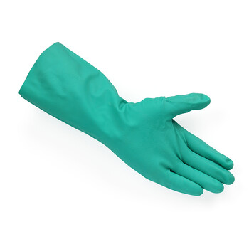 ANSELL 37-145 丁腈橡胶 防化耐磨耐油 耐酸碱定做劳保手套6双 8码