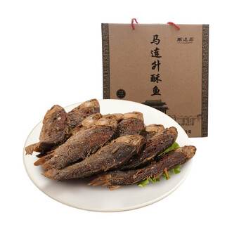 马连升 1000g 广府酥鱼真空礼盒河北邯郸特产新鲜美零熟食过节送礼 马