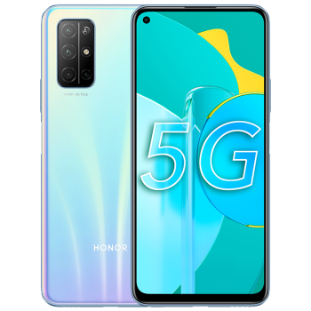 华为(huawei)荣耀30s 双模5g全网通智能手机拍照游戏手机 蝶羽白 8g