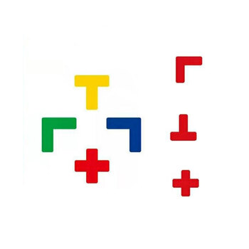 冰禹 BYaf-09 定位贴5s四角定位 不干胶定位标示贴 联系客服定制