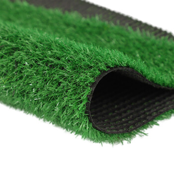 海斯迪克HK-432人造草坪地毯塑料假草皮 阳台公园装饰绿植绿色地毯 足球场草坪 加密三色春草30mm 多拍不截断