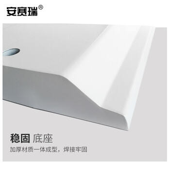 安赛瑞 加重铁门型海报架（仅展架） 80×180cm 广告架 易拉宝展架 户外防风展架 门形展示架 12674