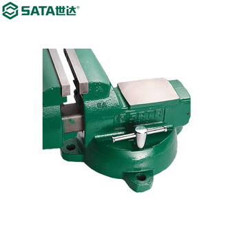 世达（SATA）70841  重型方钢台虎钳4"