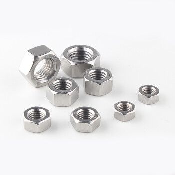 奥展实业奥峰牌2205双相不锈钢DIN934六角螺母螺帽 M10【50支/小盒】