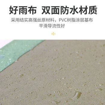 飞尔（FLYER）有机硅棉线篷布帆布 户外遮阳布苫布防晒遮雨蓬布【军绿色 400g/m² 10×10m 长丝 1块】