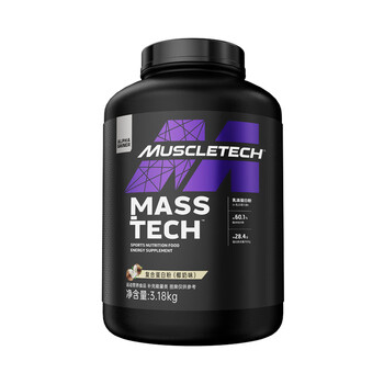 肌肉科技(MUSCLETECH)高性能复合蛋白粉健身粉补充能量 四重蛋白复合蛋白粉 7磅/3.18kg 椰奶味