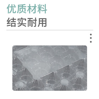 联嘉 鸡蛋包装盒 鸡蛋托塑料透明收纳盒 宽300mm×长300mm
