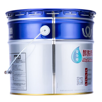 香榭丽漆工业品 醇酸清漆 透明漆防锈漆调和漆金属漆亮光漆钢结构漆 木制品门窗围栏清水亮光 透明清漆 11kg