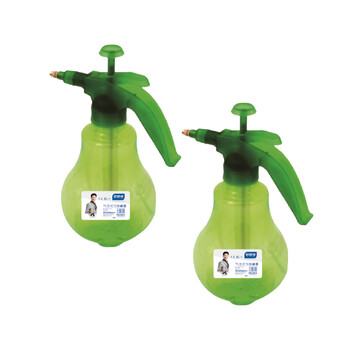 亿丽佳 园艺喷壶浇花植物气压式喷雾瓶器小型浇水壶压力洒水壶喷水壶1.8L 玉瓶形 10件/组