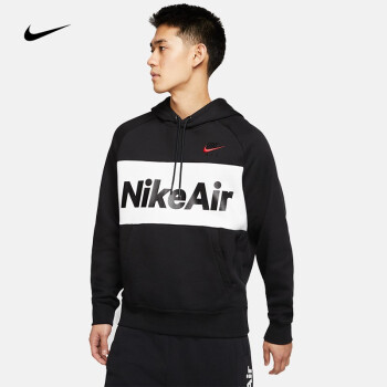 耐克 男子起绒套头连帽衫 nike air cj4825 cj4825-010 xl