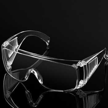者也 护目镜防尘眼镜工业粉尘打磨防唾沫防飞溅风沙冲击透明劳保防护眼镜眼罩 百叶窗式（2副起订）ZY937