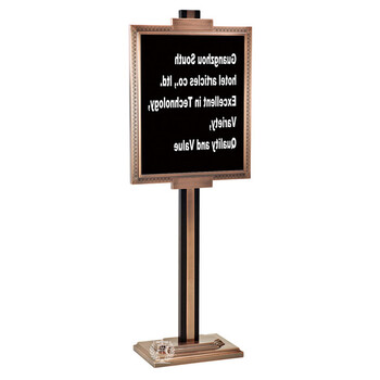 南 P-66 立式指示牌  古铜 指示牌广告牌 提示牌 向导牌