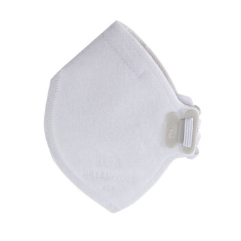 朝美口罩 KN95防护口罩2001型头戴式 工业防粉尘颗粒物雾霾PM2.5 独立包装 白色600只/箱