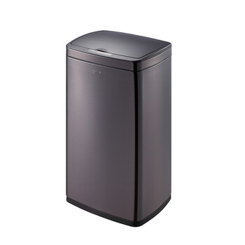 南 SZN-F20 南方感应触摸式垃圾桶 智能感应垃圾桶房间桶 黑金 内桶容量20升