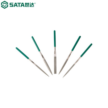 世达（SATA）03850 5件套金刚石整形锉 03850 钢