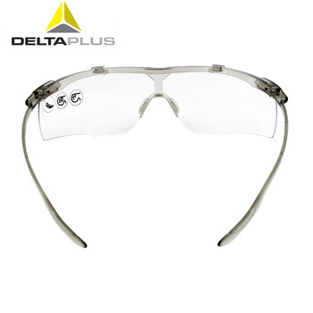 代尔塔（Deltaplus）101138 KISKA CLEAR超轻安全眼镜透明防雾 安全防护眼镜 定做 1付