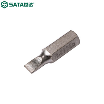 世达（SATA）59413 5件套8MM系列30MM长一字旋具头6.5MM