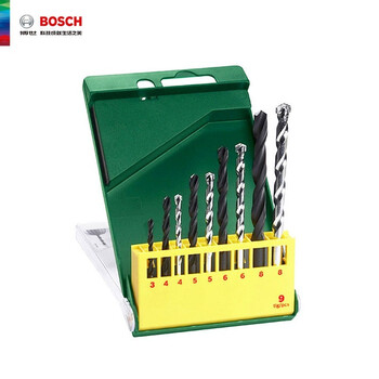 博世（BOSCH）5支HSS-R麻花钻头4支石工钻头套装5支