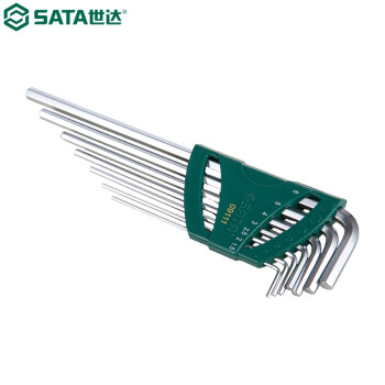 世达（SATA）09111 7件特长内六角扳手组套
