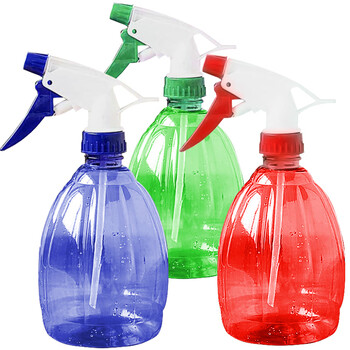 兰诗（LAUTEE）PB1005 喷雾壶 500ml  清洁喷壶 5个装颜色随机