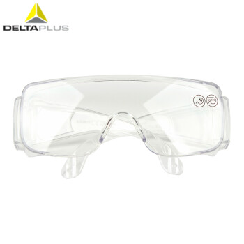 代尔塔（Deltaplus）101131防护眼镜 防冲击刮擦护目镜 访客眼镜 1付 定做