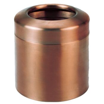 南 GPX-205E 南方台面果皮桶  玫瑰金 桌面垃圾桶 不锈钢果皮桶  商用酒店宾馆客房垃圾桶