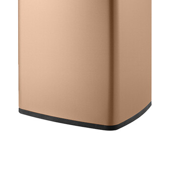 南 SF15-F01 长方形房间桶  香槟金 防指纹厨房 南方垃圾桶酒店宾馆客房不锈钢垃圾桶果皮桶商用桶  容量15升