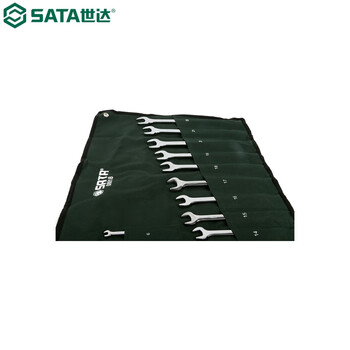 世达（SATA）08018 17件新型全抛光两用扳手组套 08018 其他